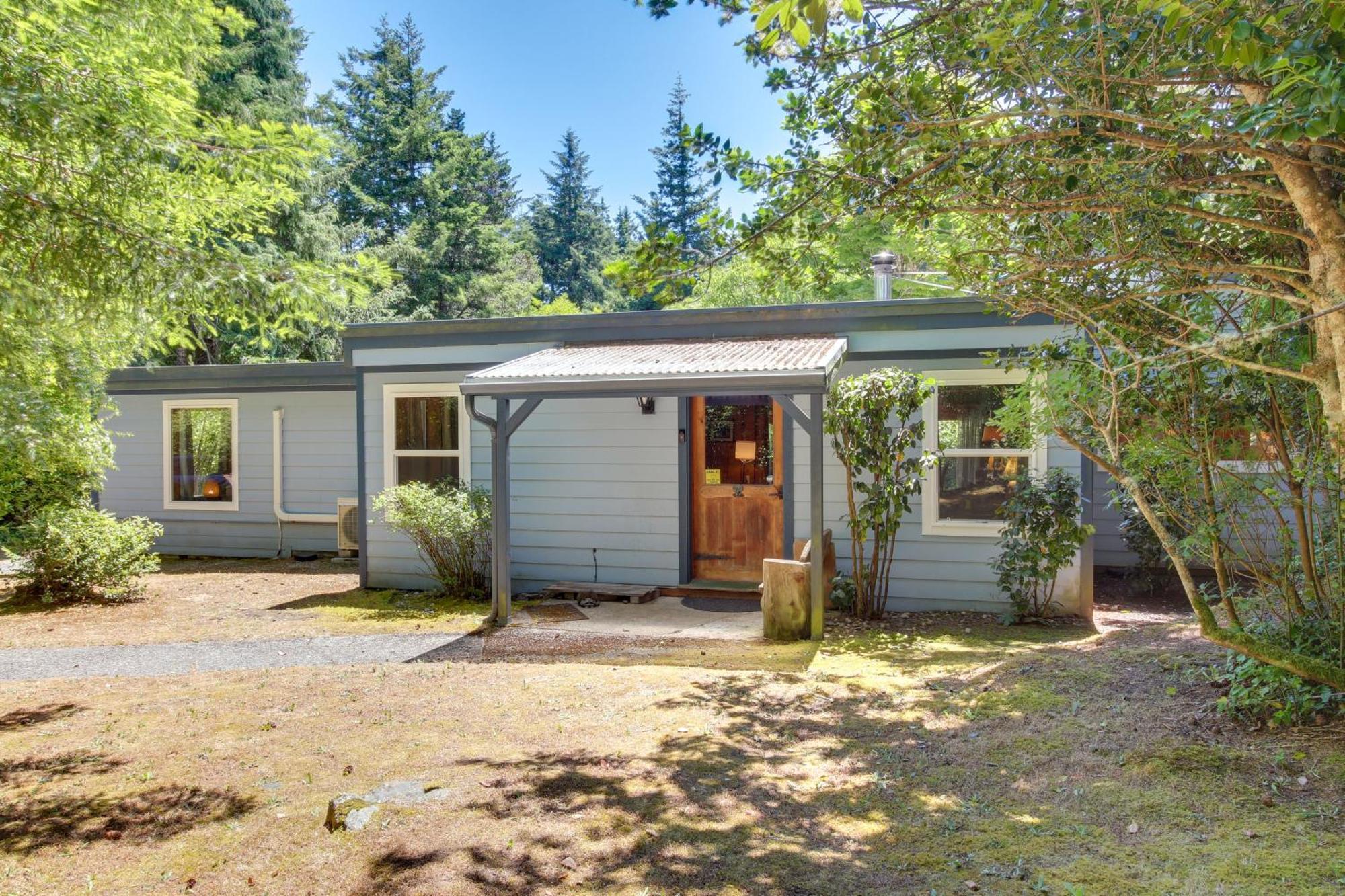 Rustic Bandon Log Cabin On 5 Acres Of Woodlands! エクステリア 写真