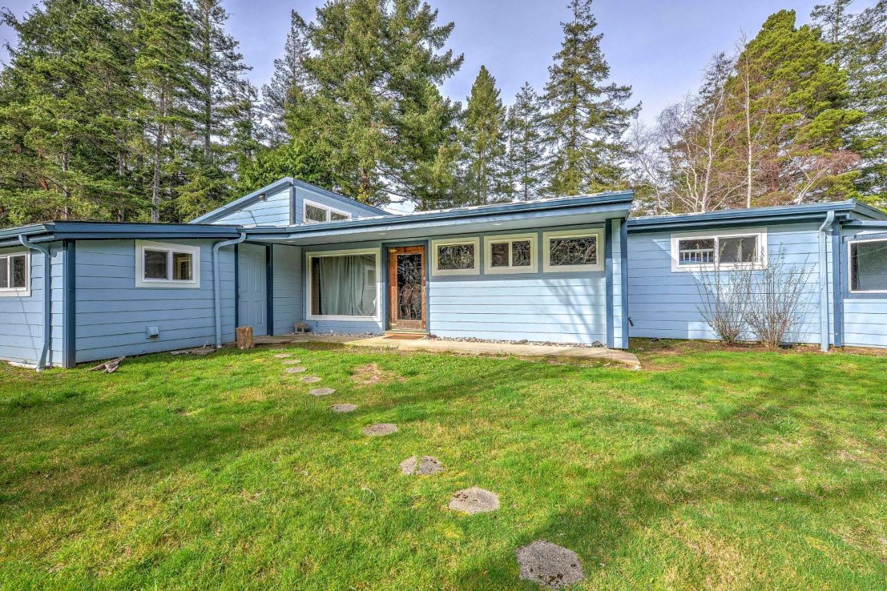 Rustic Bandon Log Cabin On 5 Acres Of Woodlands! エクステリア 写真